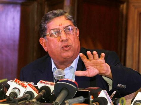 Srinivasan must not exercise any functions of the ICC: FICA - Rediff ...