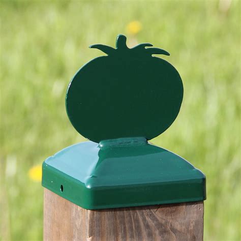 6X6 Tomato Post Cap (5.5 x 5.5 Post Size) | Madison Iron and Wood