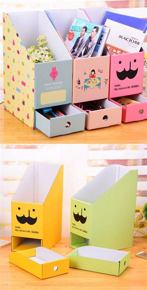 20 DIY Storage Box Ideas | Cuded | Diy storage boxes, Cardboard crafts, Paper box diy