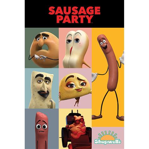 Sausage Party - Movie Poster / Print (Characters) (Size: 24" x 36 ...