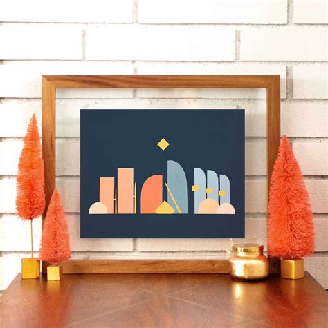 Modern Nativity Art Print Colorful Christmas Modern - Etsy