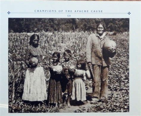 Geronimo and his Family 1894 rare print art removed from the Mighty ...