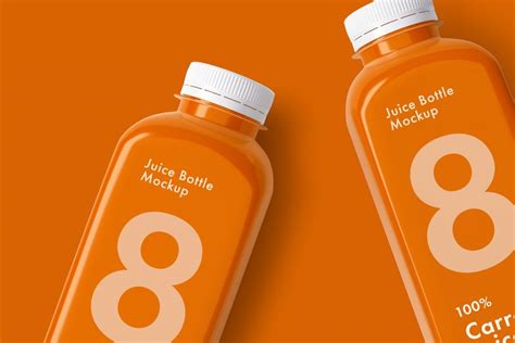 40+ Realistic Bottle Packaging Mockups