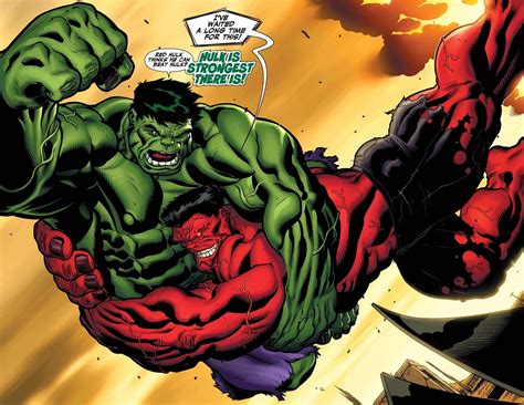 hulk vs red hulk - Marvel Comics Photo (8625074) - Fanpop