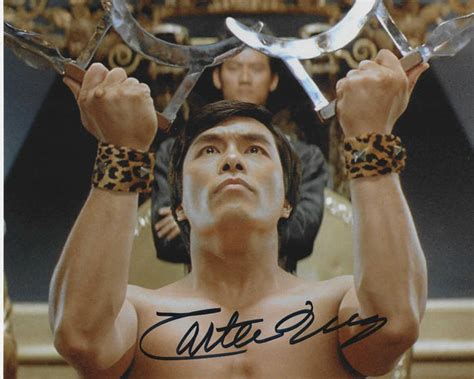 Carter Wong 10x8 signed in Black Big Trouble in Little China – Showmasters Comic Con Official ...