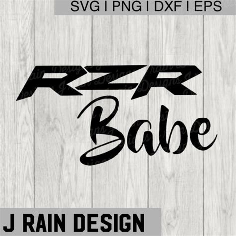 RZR Babe SVG Rzr Svg Babe Svg Rzr Babe Clipart Rzr DXF | Etsy