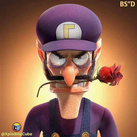 Waluigi - ZBrushCentral