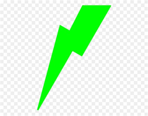 Lightning Bolt Green Lighting Bolt Clip Art - Green Lightning PNG ...