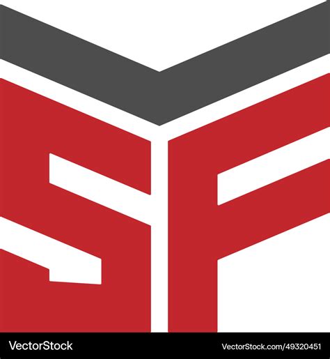 Msf logo design Royalty Free Vector Image - VectorStock