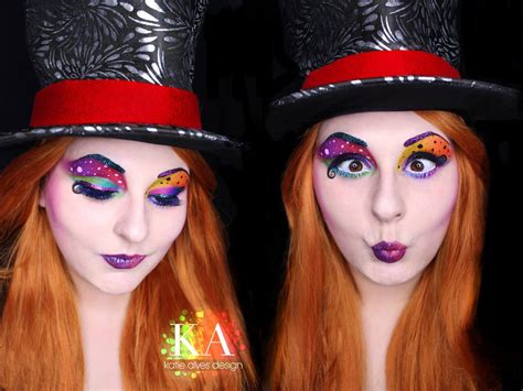 Mad Hatter Makeup w/ Tutorial by KatieAlves on DeviantArt