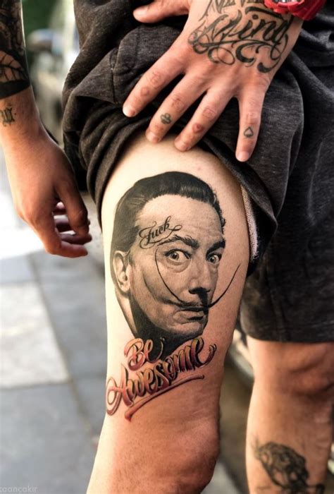 Salvador Dali Tattoos | InkStyleMag