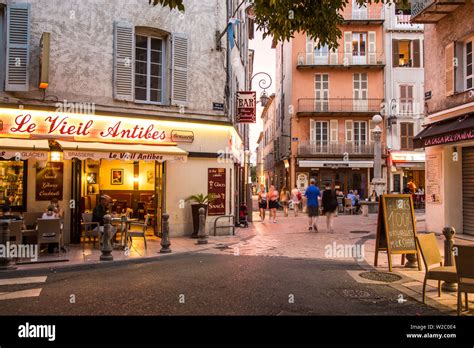 Old town of antibes hi-res stock photography and images - Alamy