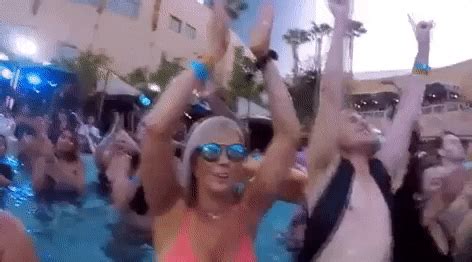 Pool Party GIF by 2017 MTV Video Music Awards - Find & Share on GIPHY