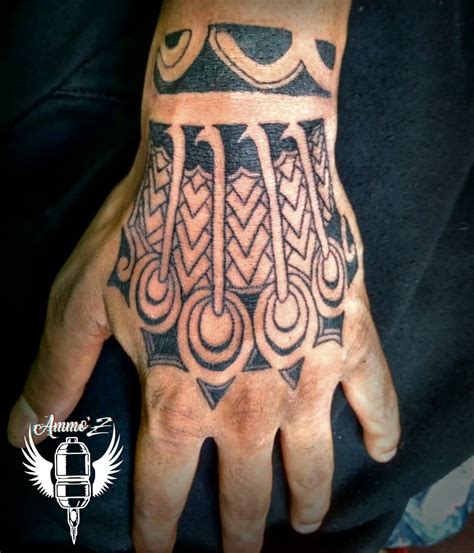 Maori Tattoos Hand