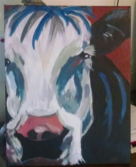 Cow for kitchen | Artwork, Painting, Original paintings