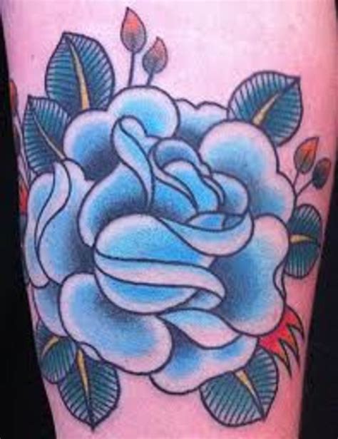 Blue Rose Tattoo Designs and Ideas | TatRing