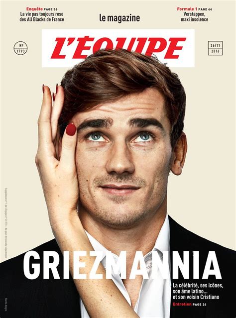 Antoine Griezmann for L'Équipe Magazine (Various Covers)