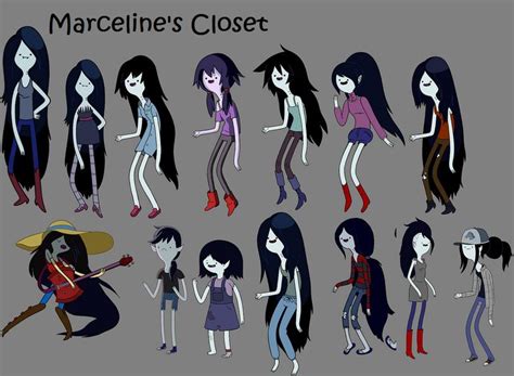 Marceline's Outfits | Adventure time marceline, Adventure time cosplay, Adventure time clothes