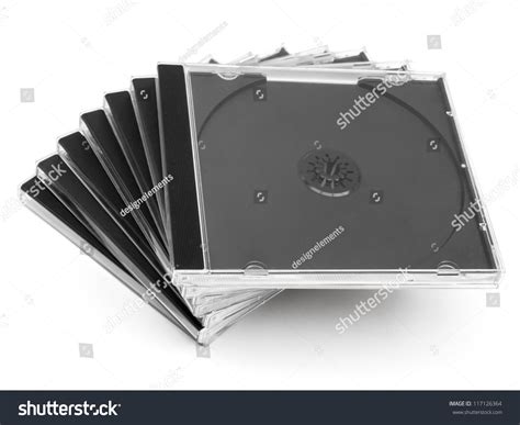 Empty Cd Cases Stack On White Stock Photo 117126364 - Shutterstock