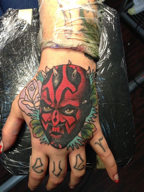 darth maul tattoo hand Tattoo Hand, I Tattoo, Darth Maul Tattoo, Tattoo ...