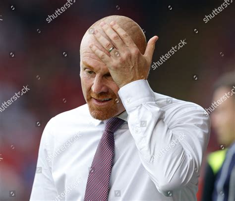 Burnley Manager Sean Dyche Hand On Editorial Stock Photo - Stock Image ...