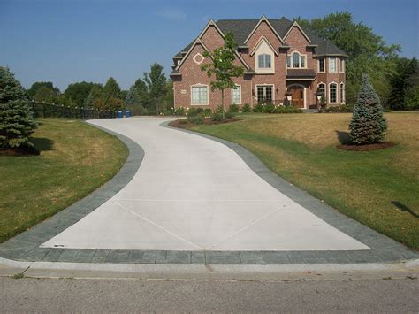 Stamped Concrete Driveway With Edge Borders Driveway - vrogue.co