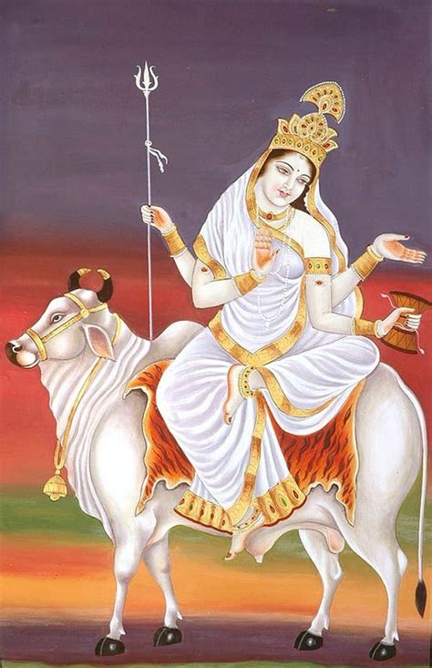 mahagauri_1350583792_640x640.jpg (JPEG Image, 640 × 990 pixels) | Durga, Navratri puja, Durga ...