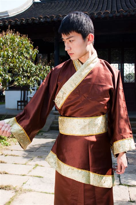 Men's costumes performed annual service Minister Han dynasty clothing ...