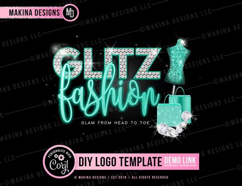 DIY LOGO DESIGN Logo design Logo Premade logo Logo | Etsy