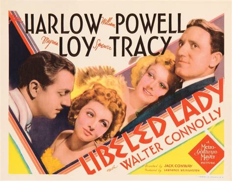 1936-Libeled Lady-poster.jpg | Home Theater Forum