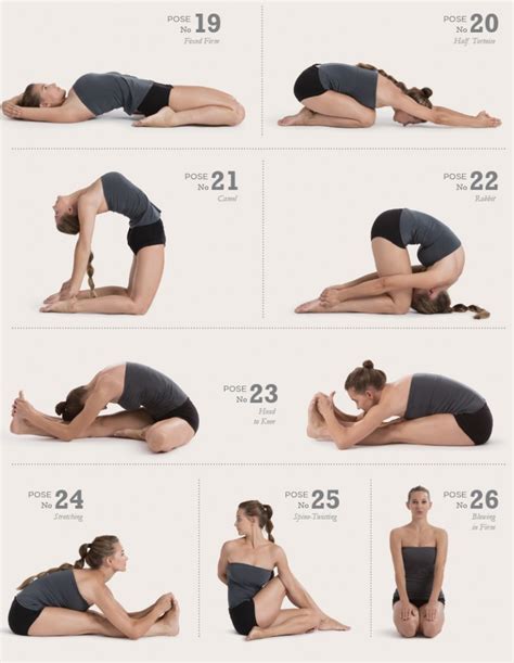 26 Bikram Yoga Poses | De azi…