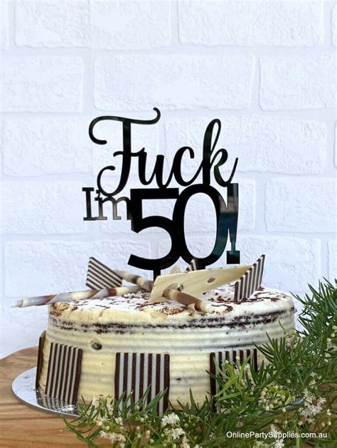 39 HQ Photos Cake Decoration Ideas For 50Th Birthday : 50th Birthday Cake Toppers Shop 50th ...