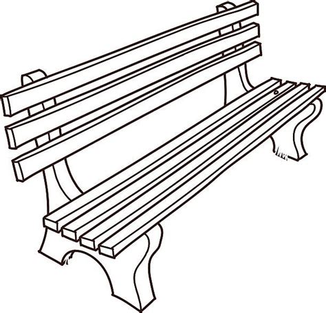 Bench clipart black and white, Bench black and white Transparent FREE ...