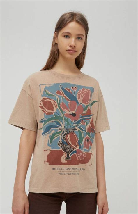 Graphic Tees Vintage, Graphic Tee Design, Tropical Tees, Trendy Crop Tops, T Shirt Flowers ...