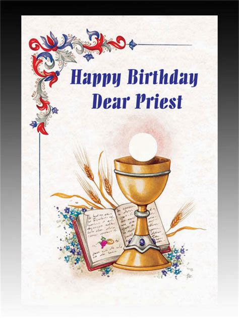 Birthday Cards for Catholic Priests Card Priest Happy Birthday Birthday ...