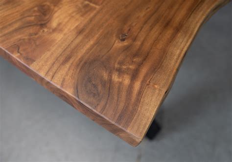 Junction 84" Live Edge Solid Wood Dining Table | Muse & Merchant