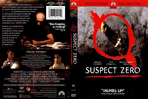 Suspect Zero r1 - Movie DVD Scanned Covers - 10Suspect Zero r1 scan :: DVD Covers