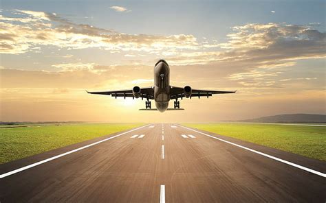 HD wallpaper: Flight Takeoff HD, airport runway, planes | Wallpaper Flare