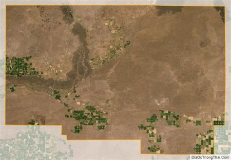 Map of Lincoln County, Idaho