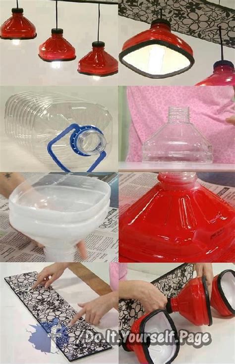 RECYCLE LAMPS Plastic Bottle Crafts, Recycle Plastic Bottles, Plastic Jugs, Plastic Recycling ...