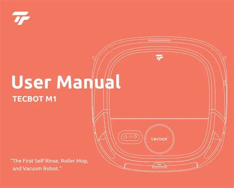 tecbot M1 4-In-1 Robot Vacuum Cleaner User Manual