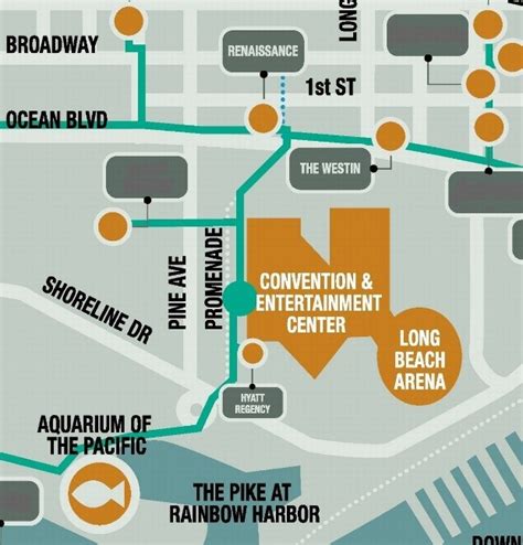 Long Beach Convention Center Map - Maping Resources