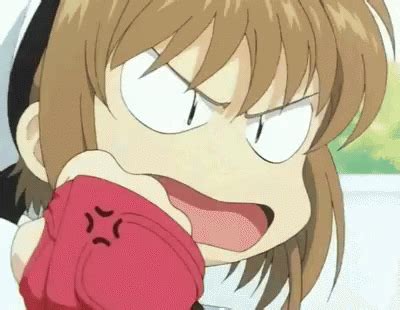 Anime Enojada GIF - Card Captor Sakura Mad - Discover & Share GIFs