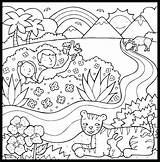 Creation Coloring Pages  Best For Kids sketch template