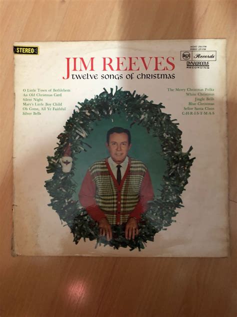 Jim Reeves Christmas Lp, Hobbies & Toys, Music & Media, Vinyls on Carousell