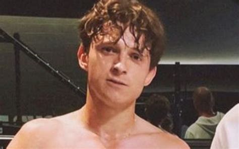 Tom Holland Looking Buffed Up After Boxing Workout