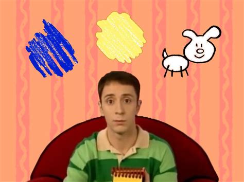 Blue’s Clues Colors Everywhere Thinking Time (Steve’s Version) | Blue’s ...