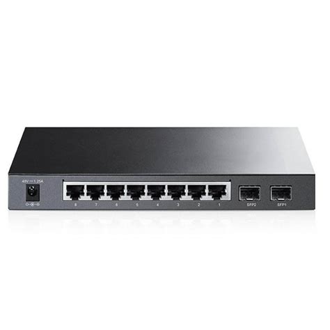 TP Link JetStream 8 Port Gigabit Smart PoE Switch with 2 SFP Slots (10 Pack) - Walmart.com ...