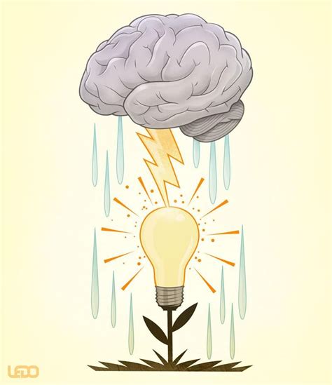 Brain Storm by Schiani Ledo @ www.highforge.com | Storm art, Brainstorming, Art