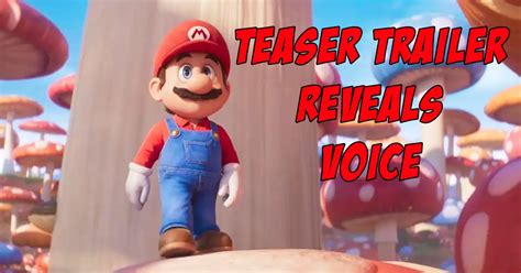 Chris Pratt's Mario voice finally revealed in Super Mario Bros. movie ...